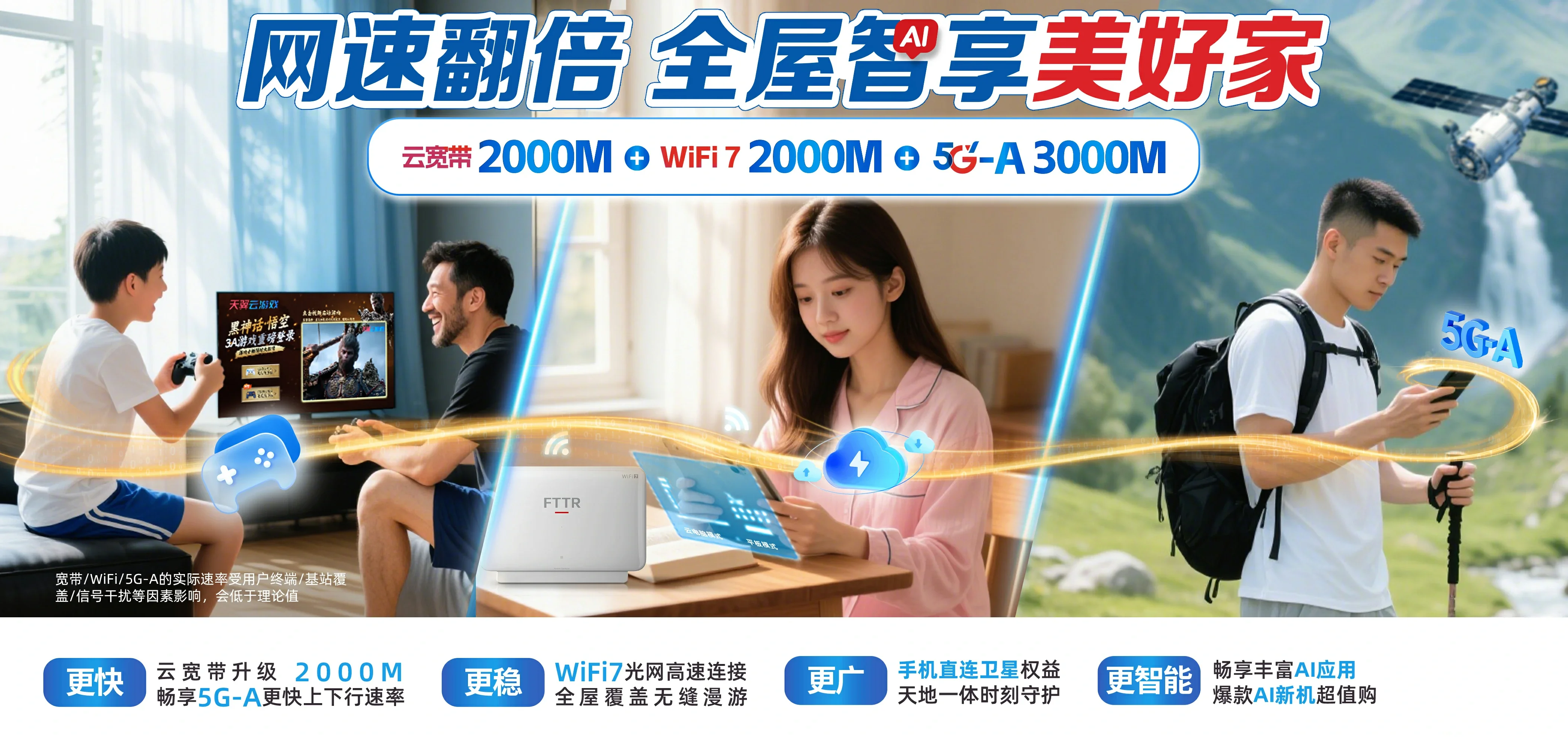 中国电信 新会区电信宽带 宽带套餐
